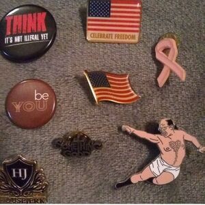 Patriotic and Inspirational Pin Set